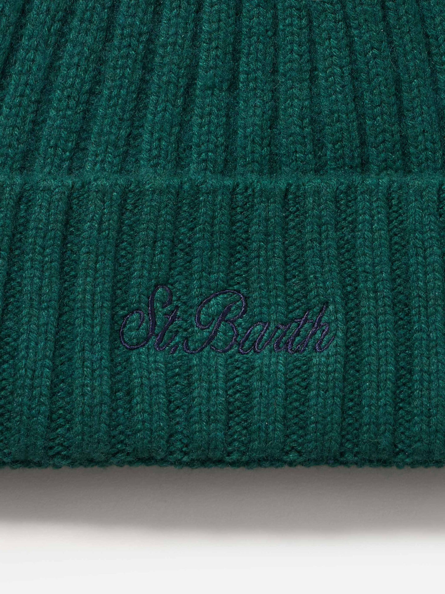 Man british green cashmere blend hat Wengen - MC2 Saint Barth