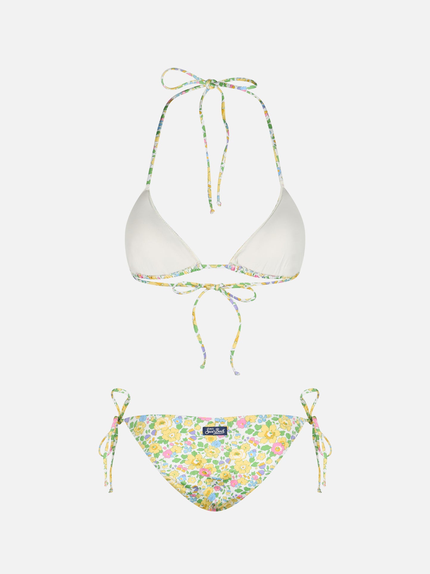 Bikini da donna a triangolo Betsy Leah Virgo | REALIZZATO CON TESSUTO LIBERTY