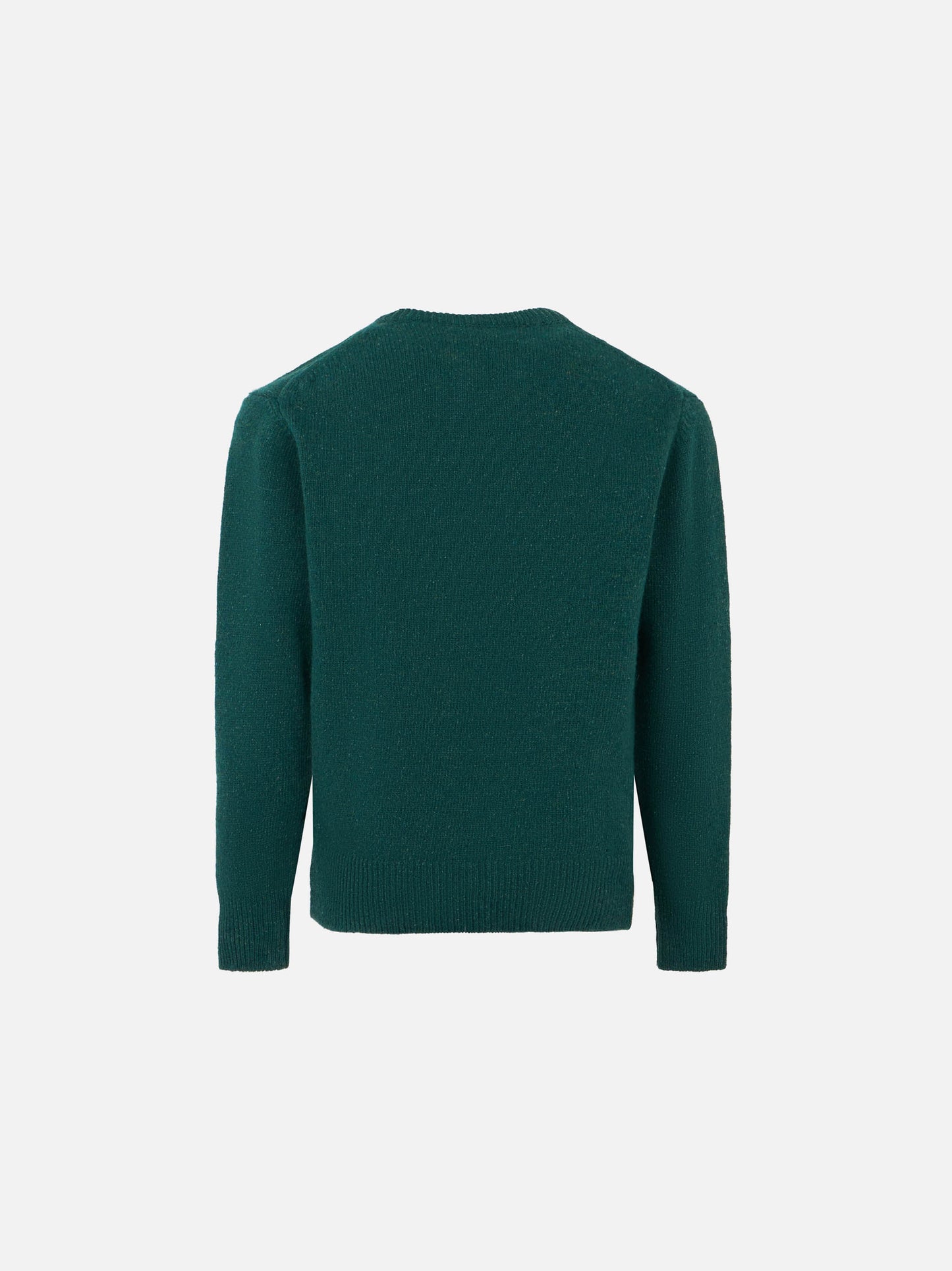 Boy crewneck donegal sweater with country dog jacquard - MC2 Saint Barth