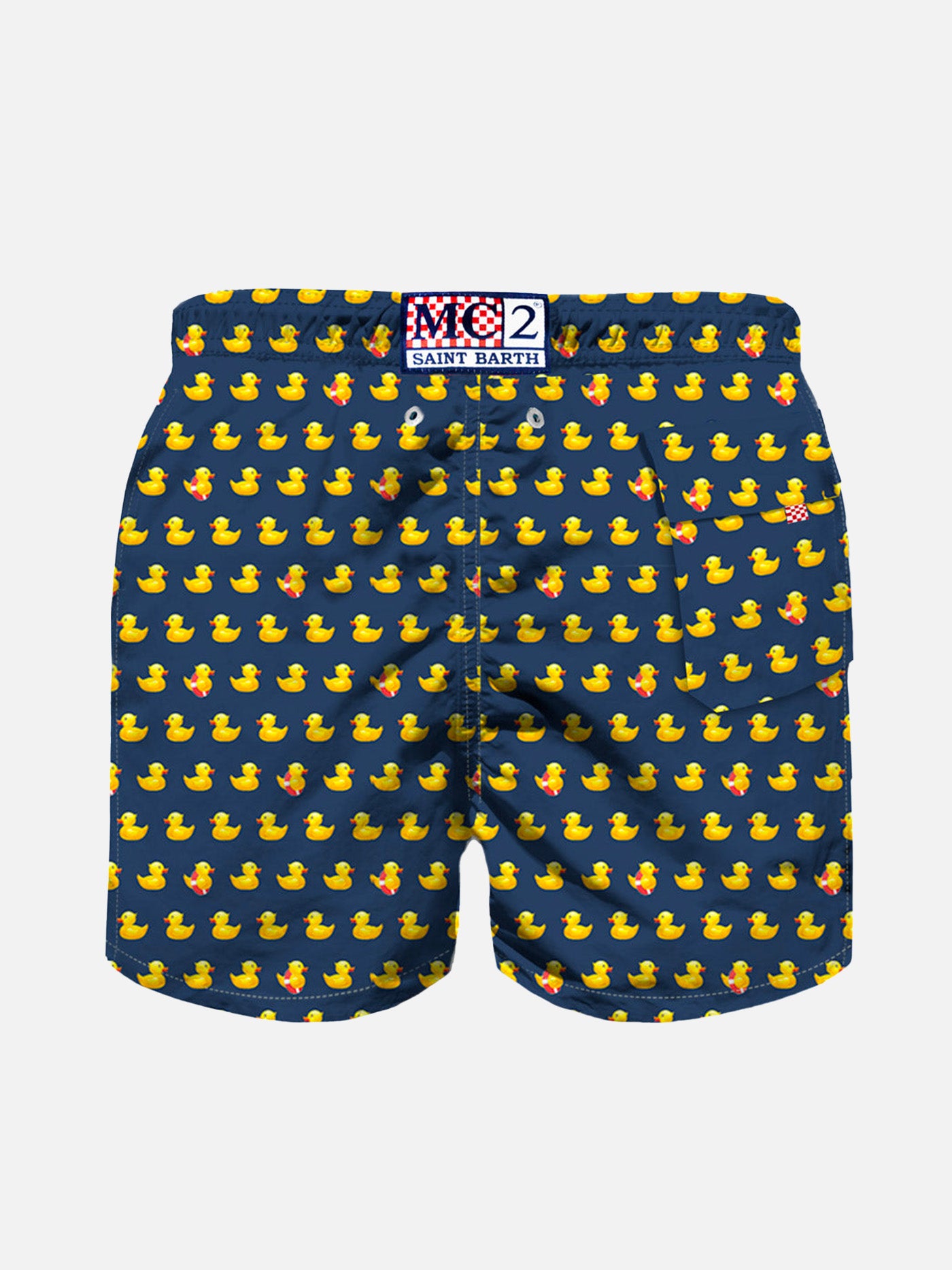Boy swim shorts with ducky print - MC2 Saint Barth