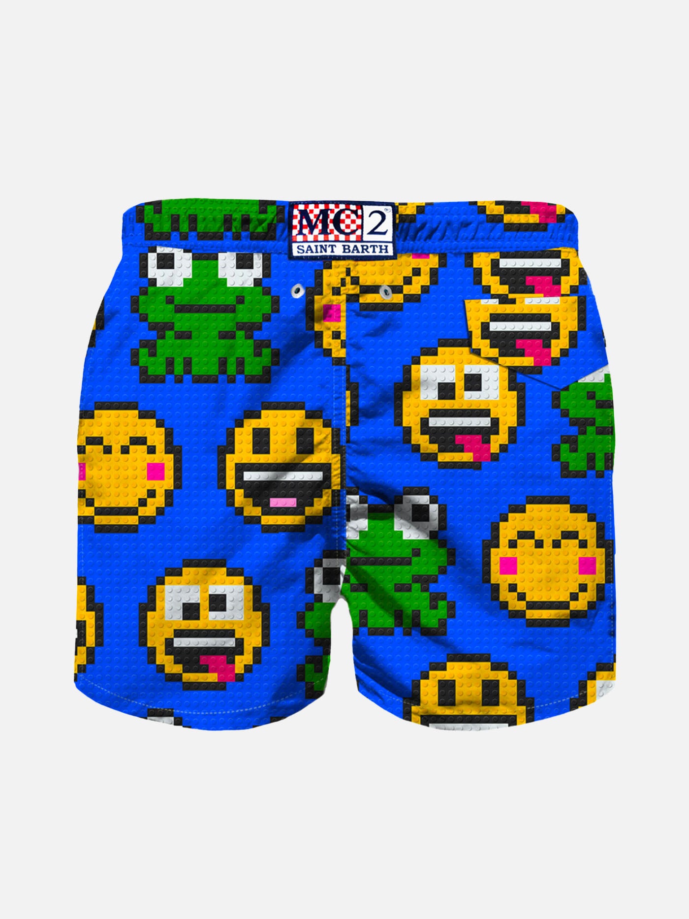 Boy swim shorts with print - MC2 Saint Barth