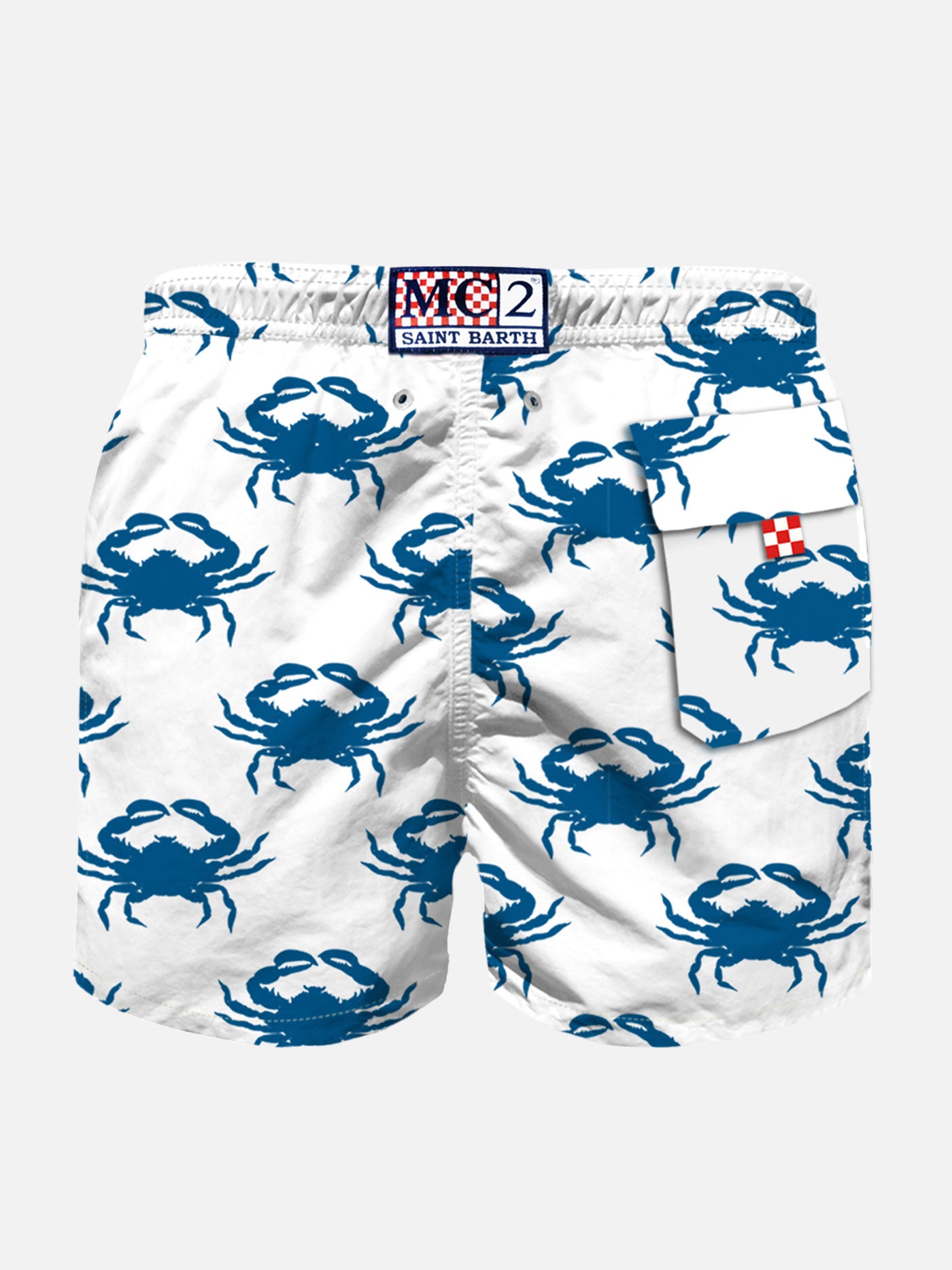 Boy swim shorts with velvet crabs - MC2 Saint Barth