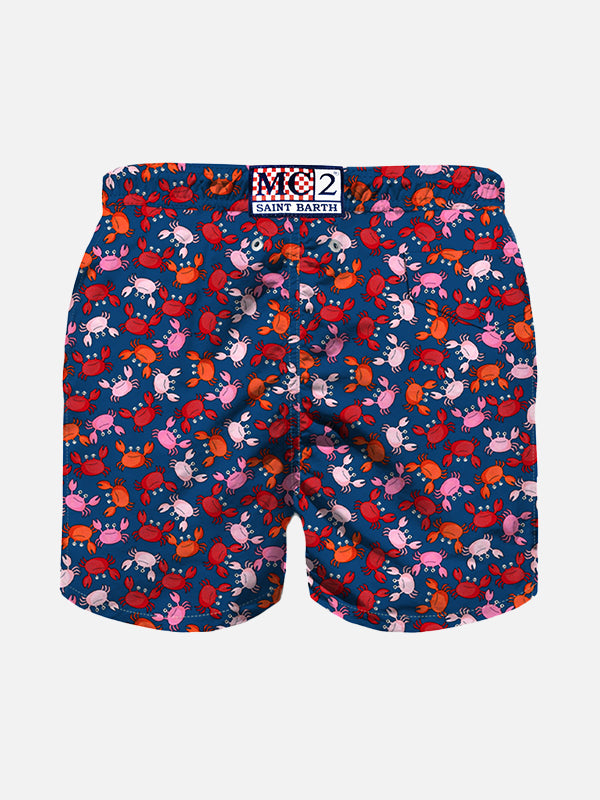Boy swim shorts with crab print - MC2 Saint Barth