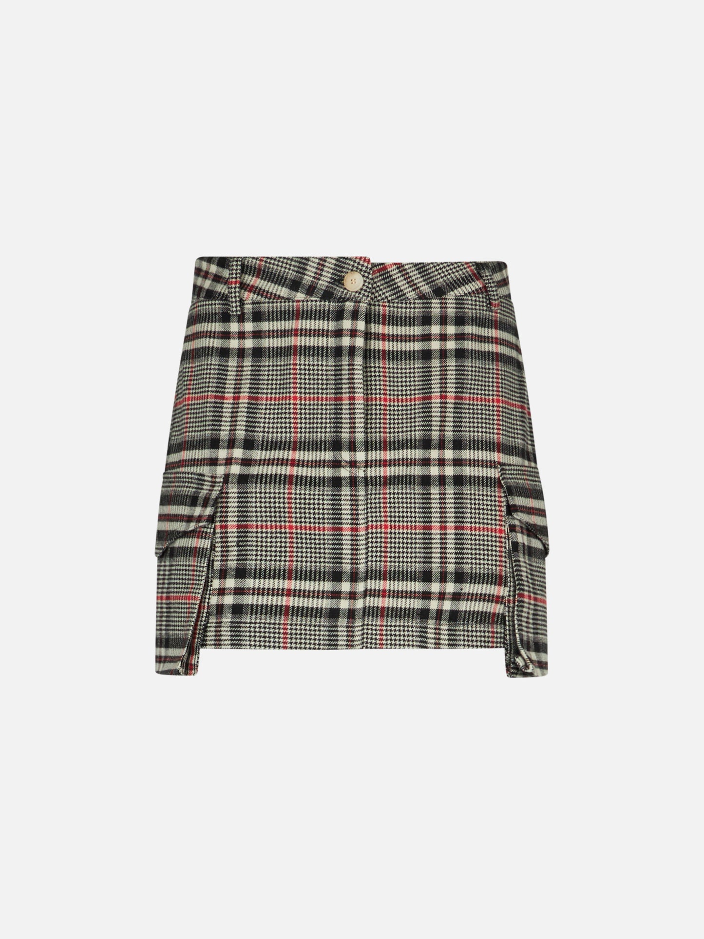 Woman cargo miniskirt with pockets - MC2 Saint Barth