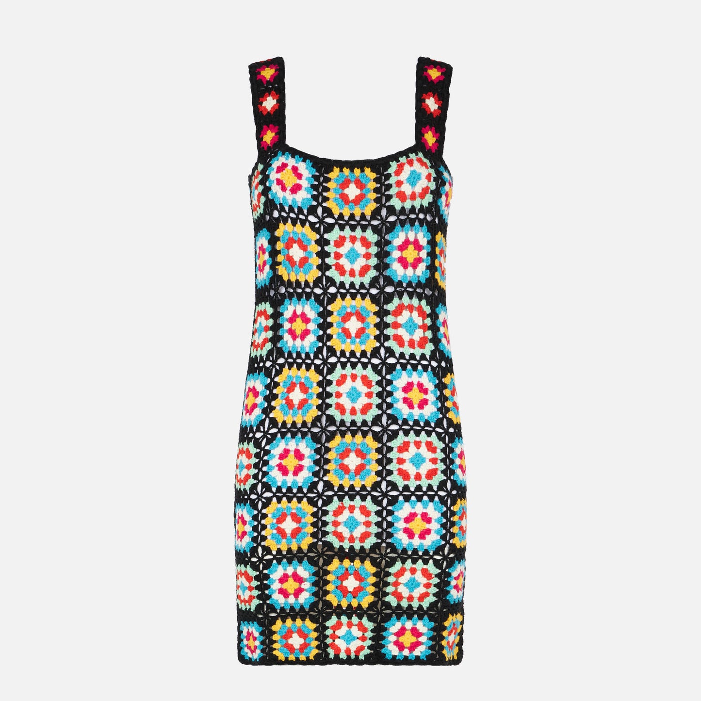 Woman multicolor crochet dress - MC2 Saint Barth