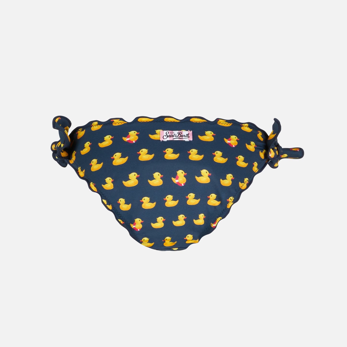 Girl swim briefs with ducky print - MC2 Saint Barth