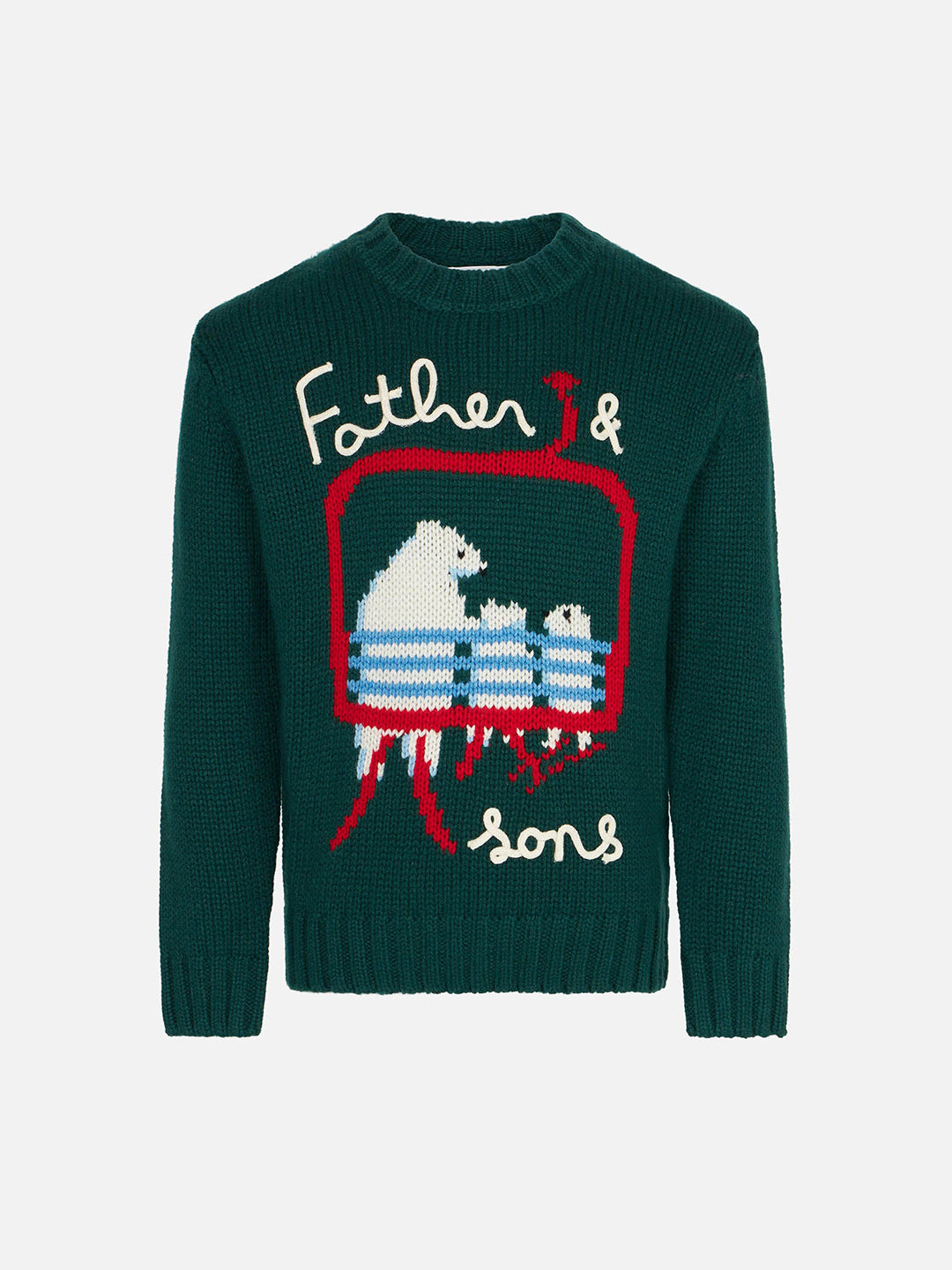 Buon Natale Papà Regalo Uomo Donna Bambino Figlio Maglia a Manica