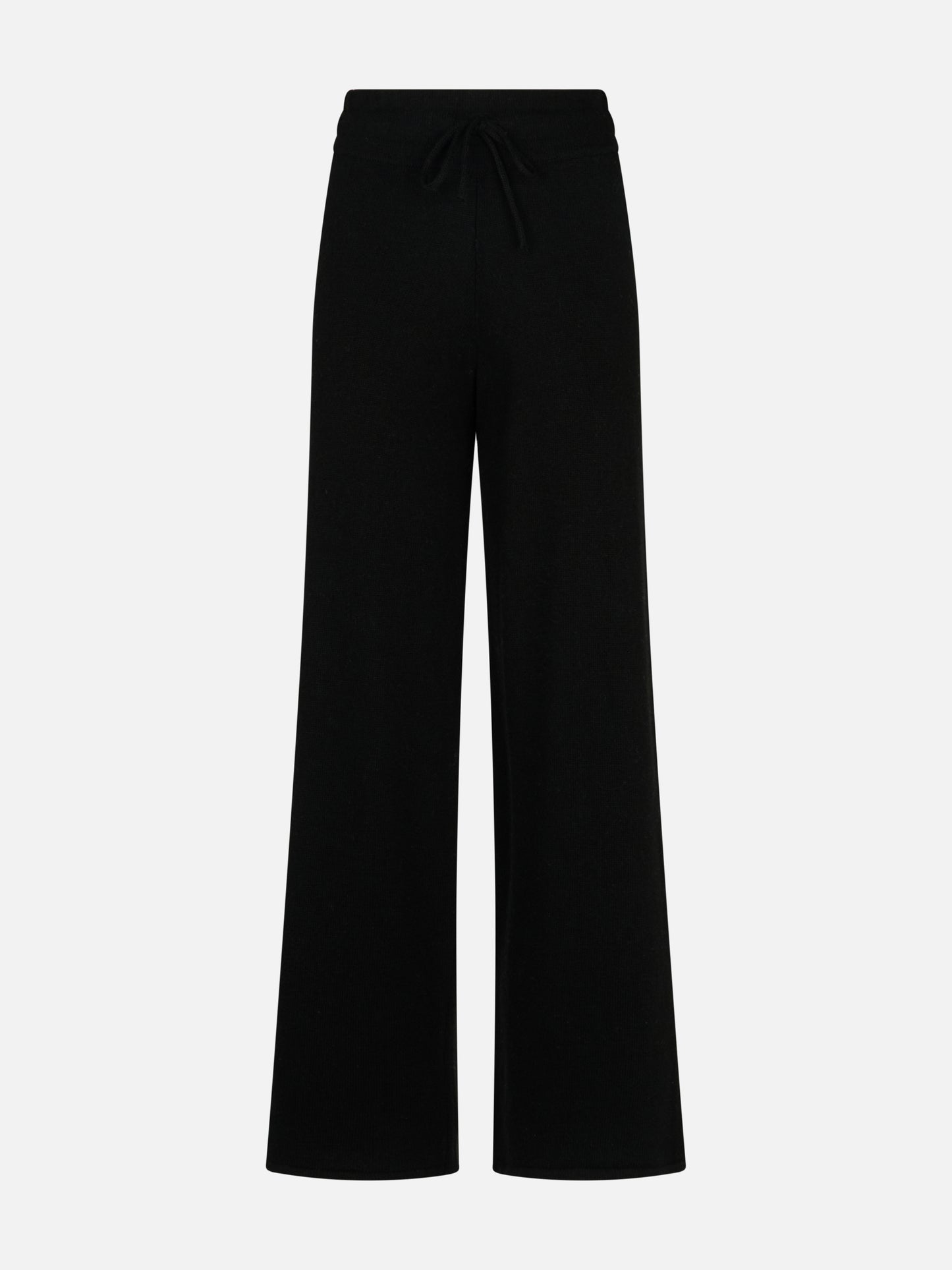 Knitted black palazzo pants - MC2 Saint Barth