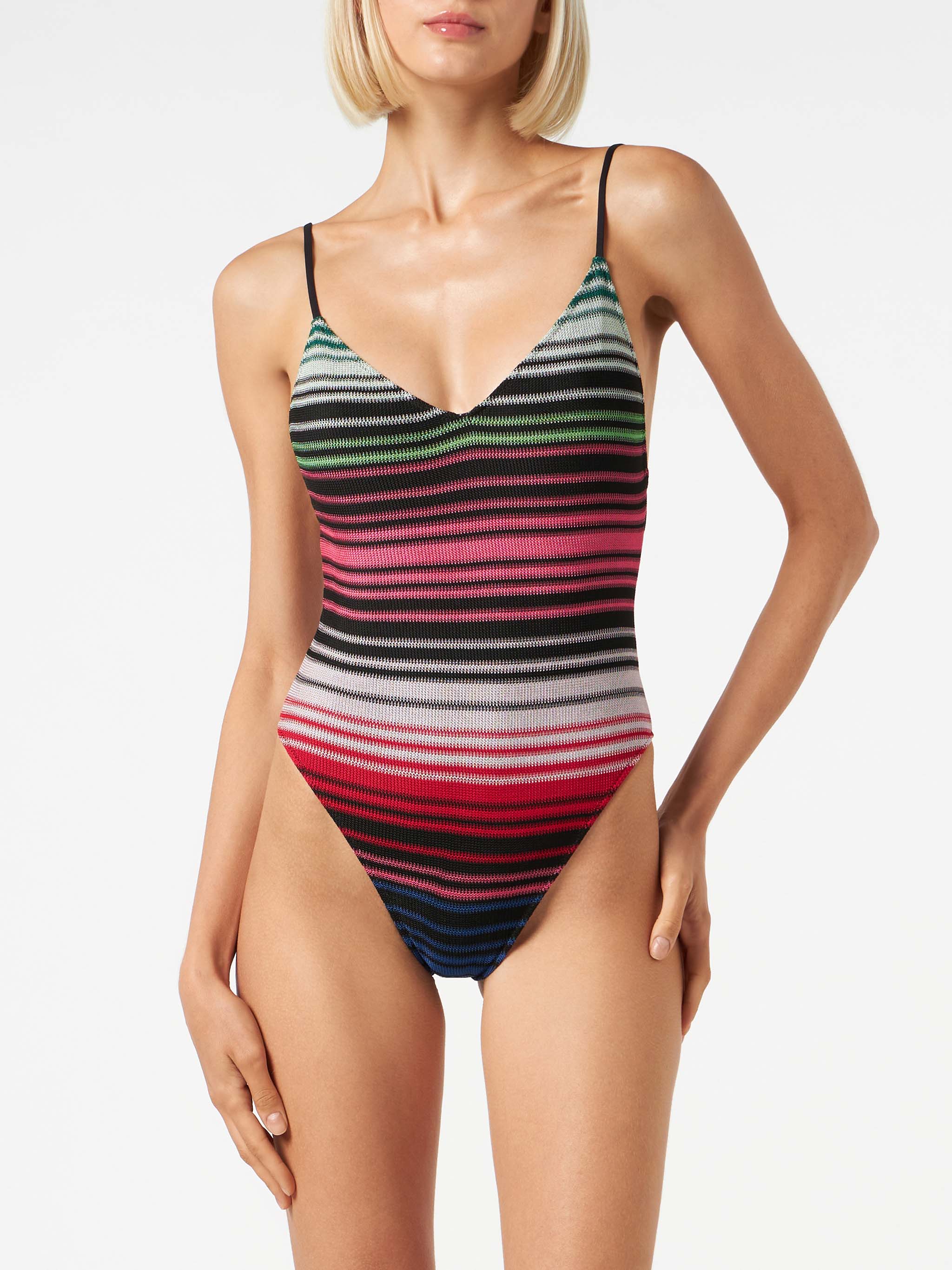 Forever 21 2025 striped swimsuit