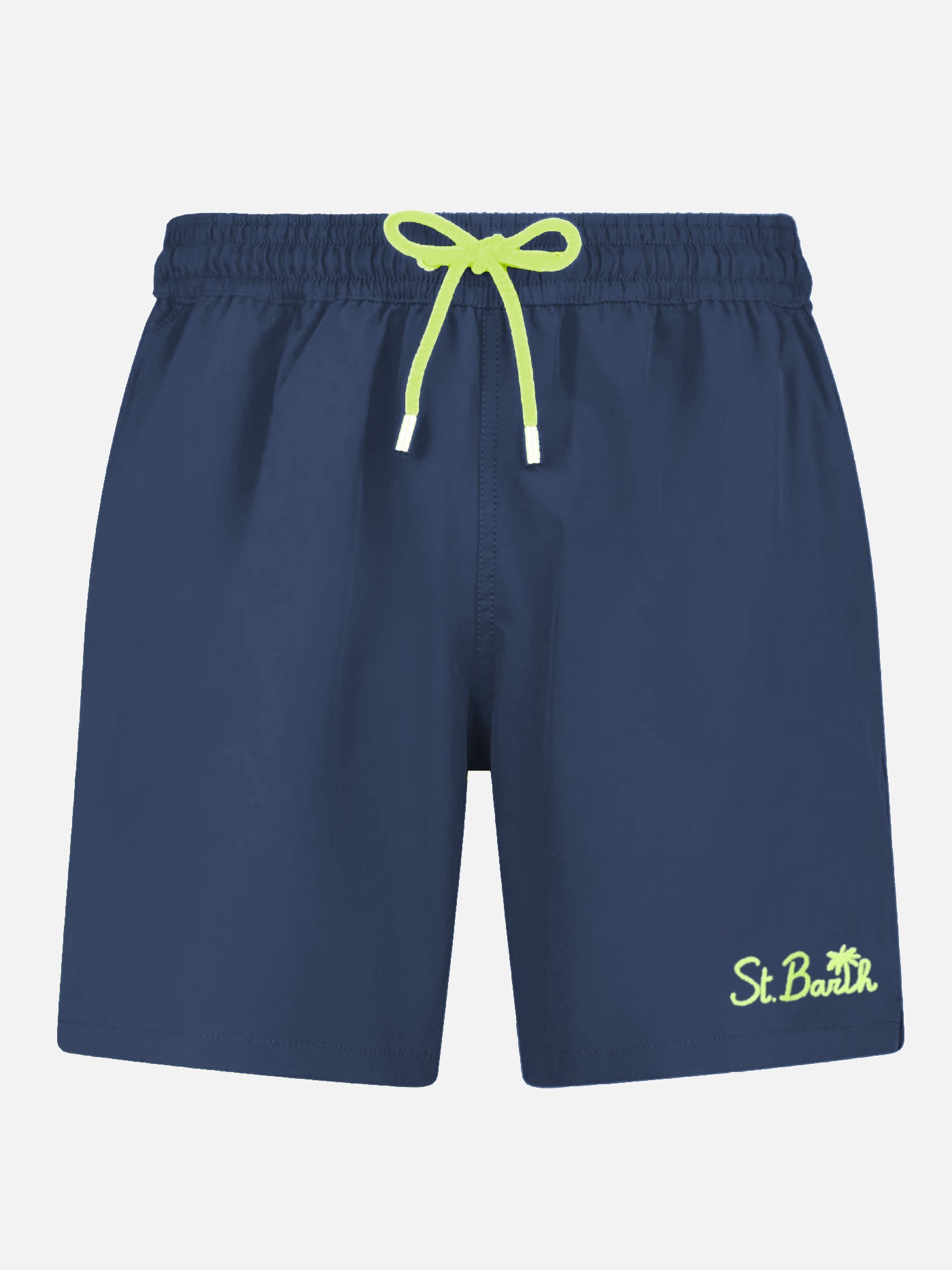 Man blue navy comfort swim shorts - MC2 Saint Barth