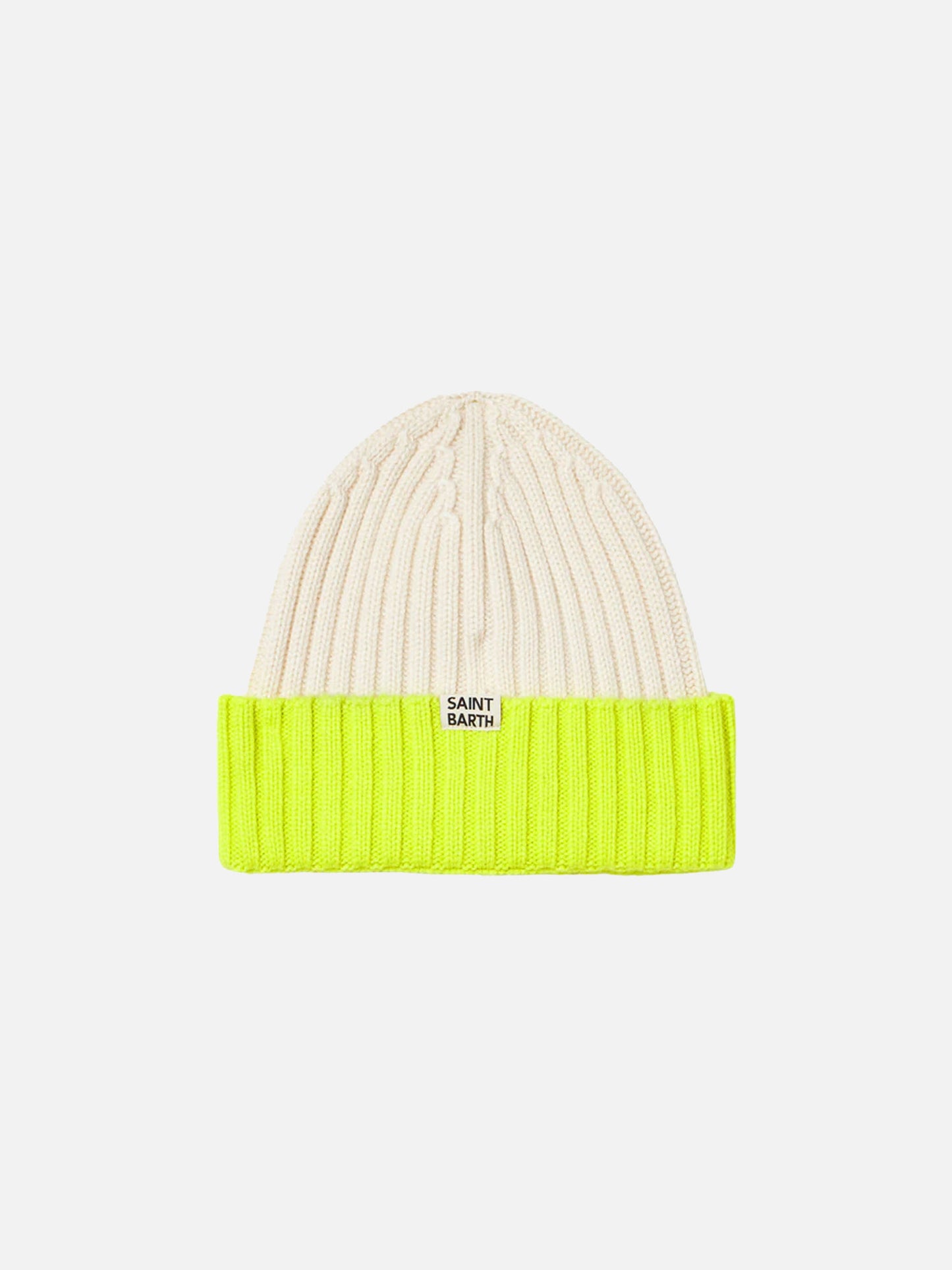 Man knit beanie with Apres ski embroidery - MC2 Saint Barth