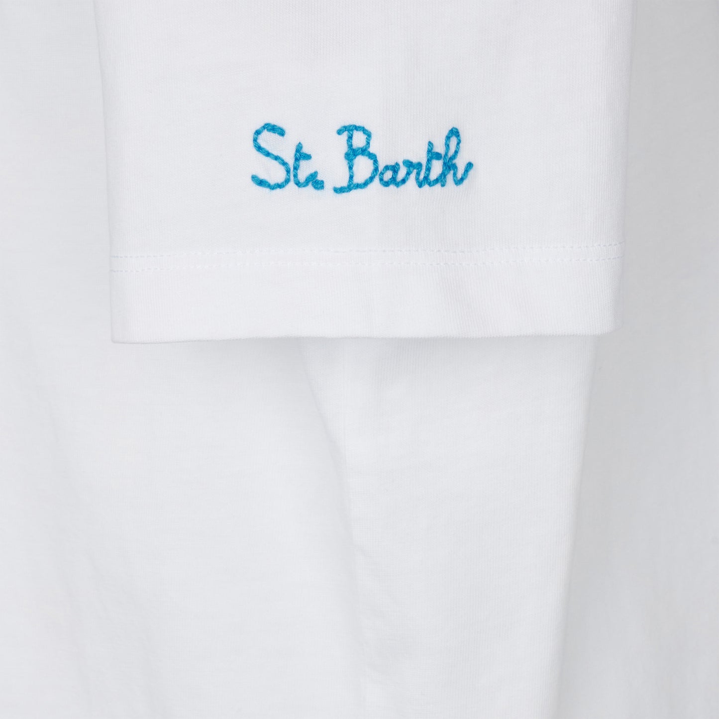 Boy t-shirt with Mykonos embroidery - MC2 Saint Barth