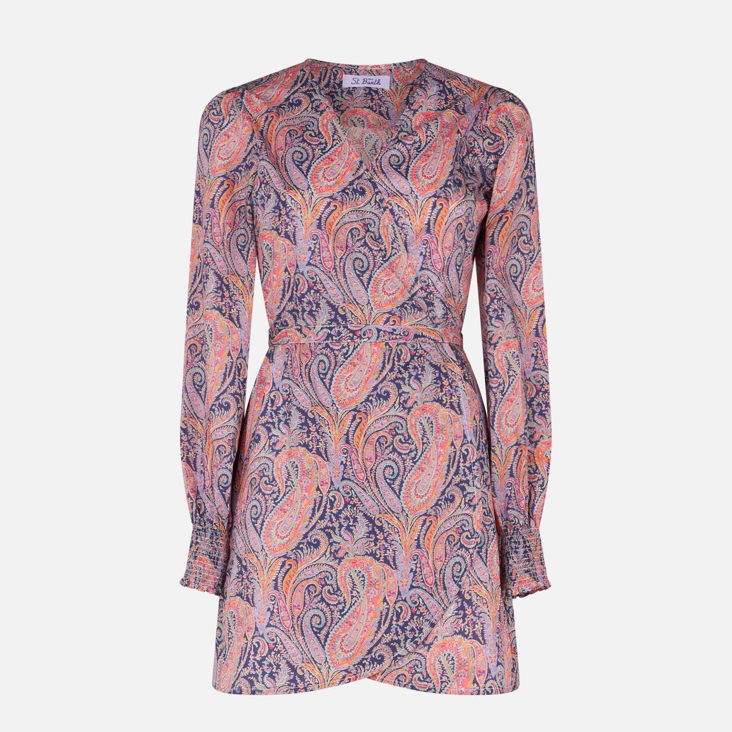 Cotton short dress Brilly with Liberty print | Made with Liberty fabric - MC2 Saint Barth