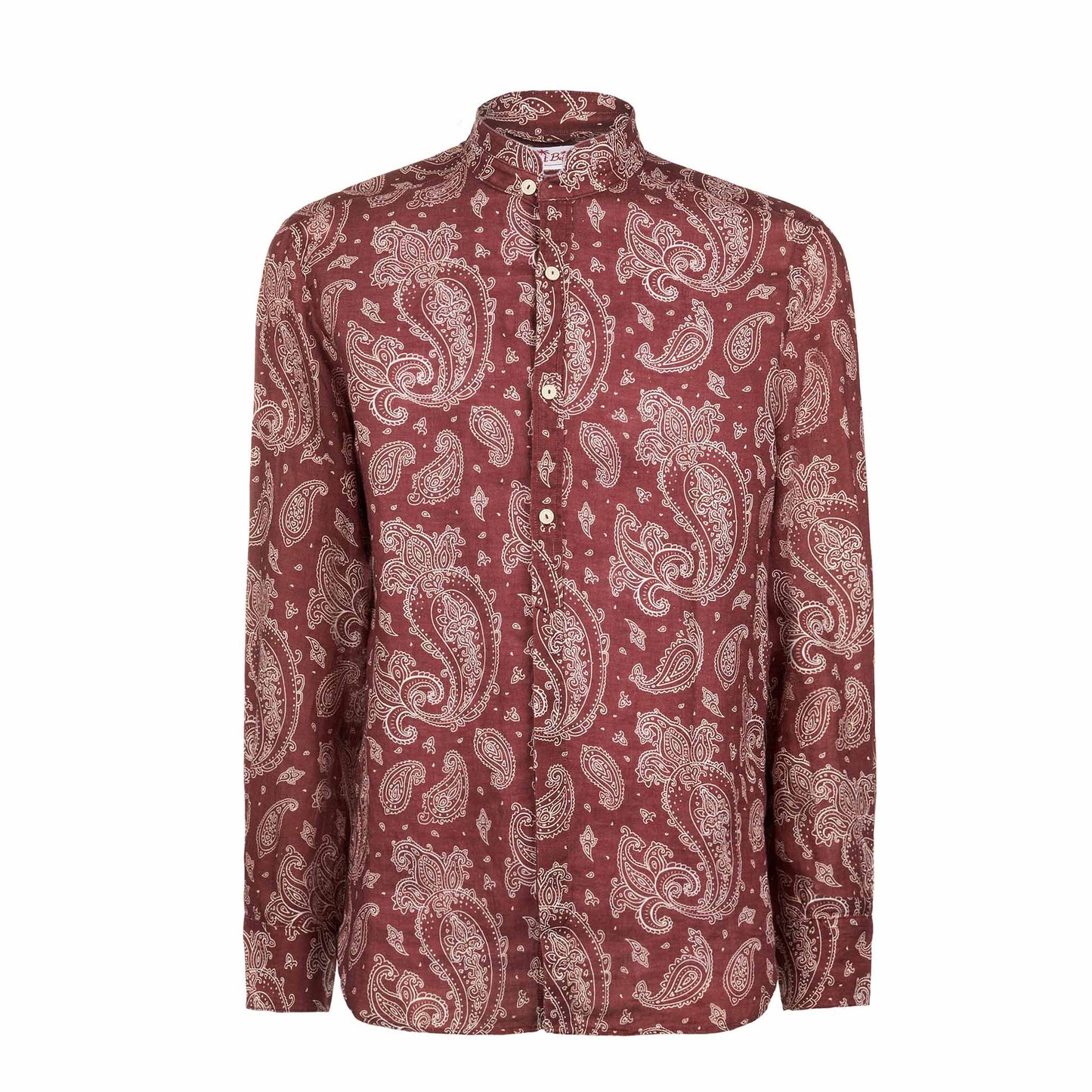 Man shirt with paisley print - MC2 Saint Barth