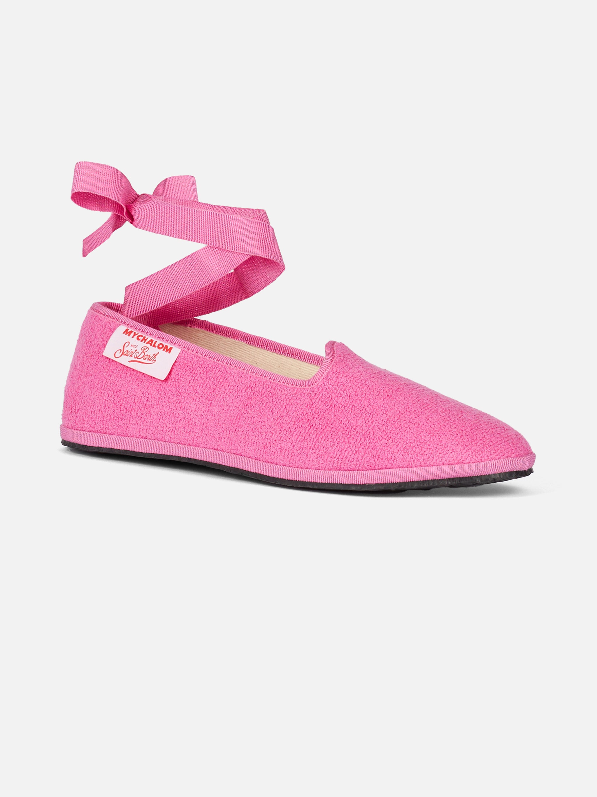 Mocassino pantofola da donna in spugna rosa | MY CHALOM SPECIAL EDIO