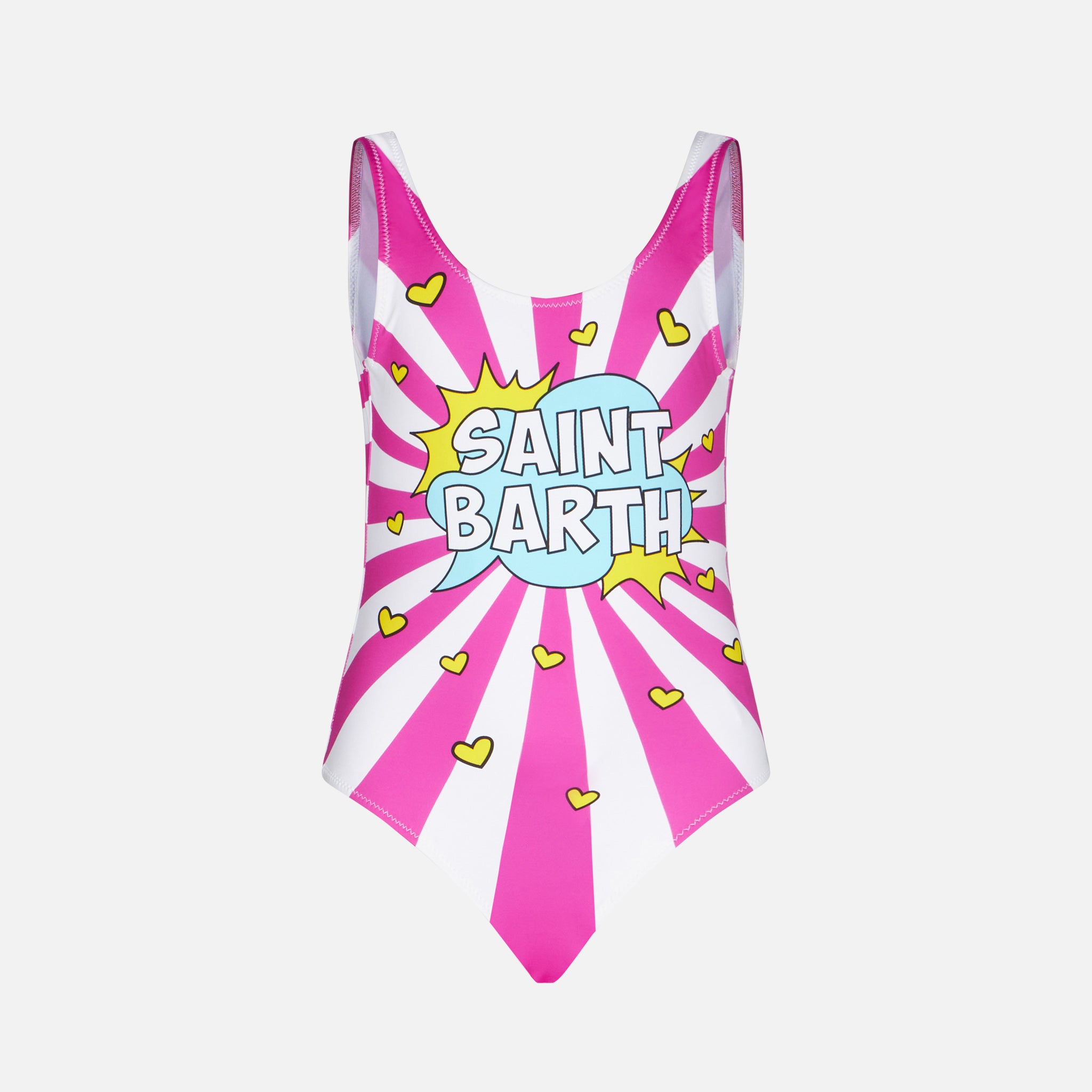 Costume intero bambina stampa Saint Barth Pop – MC2 Saint Barth