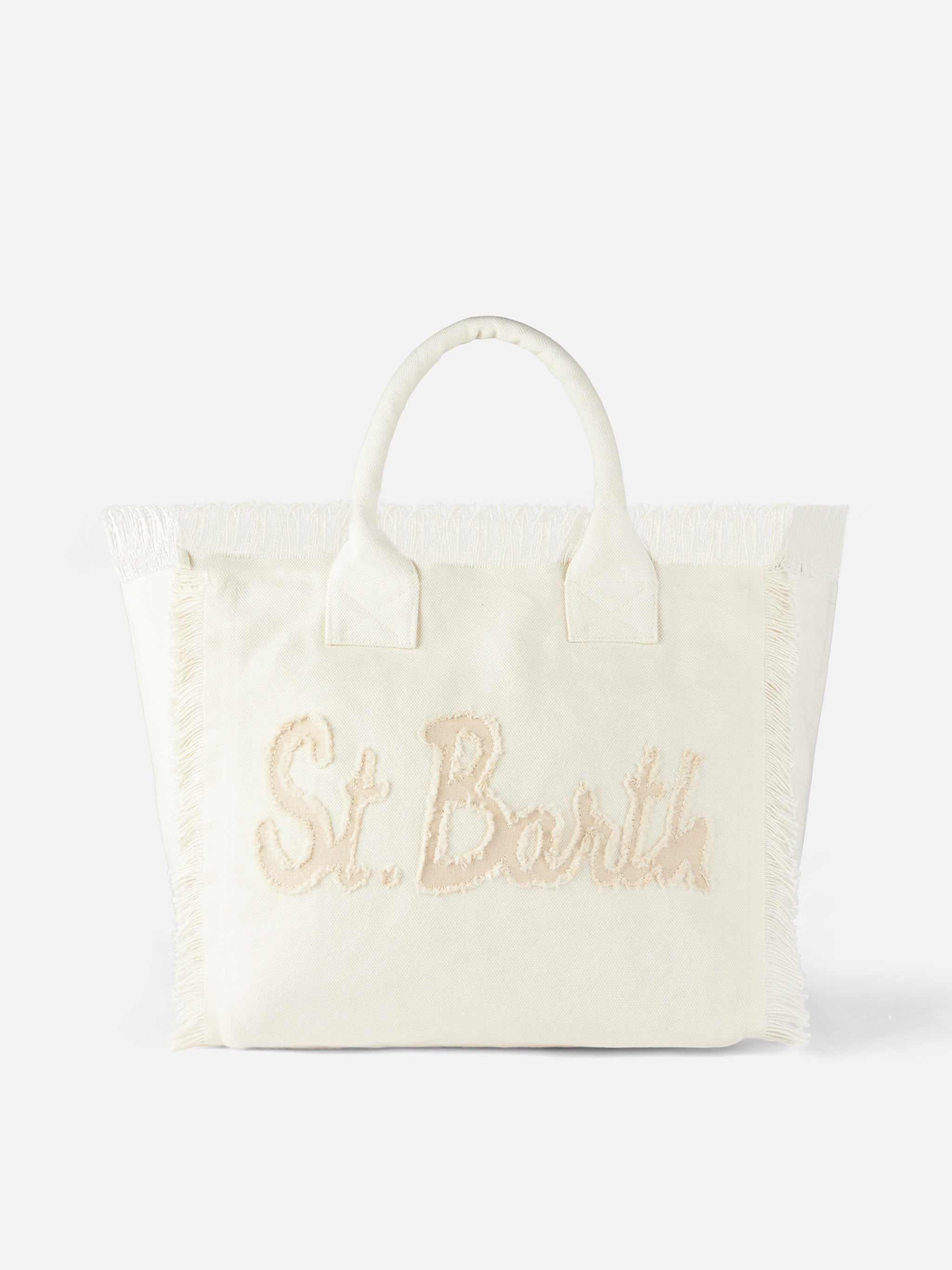 Faltbare Tasche aus technischem Stoff mit Saint-Barth-Aufdruck – MC2 Saint  Barth
