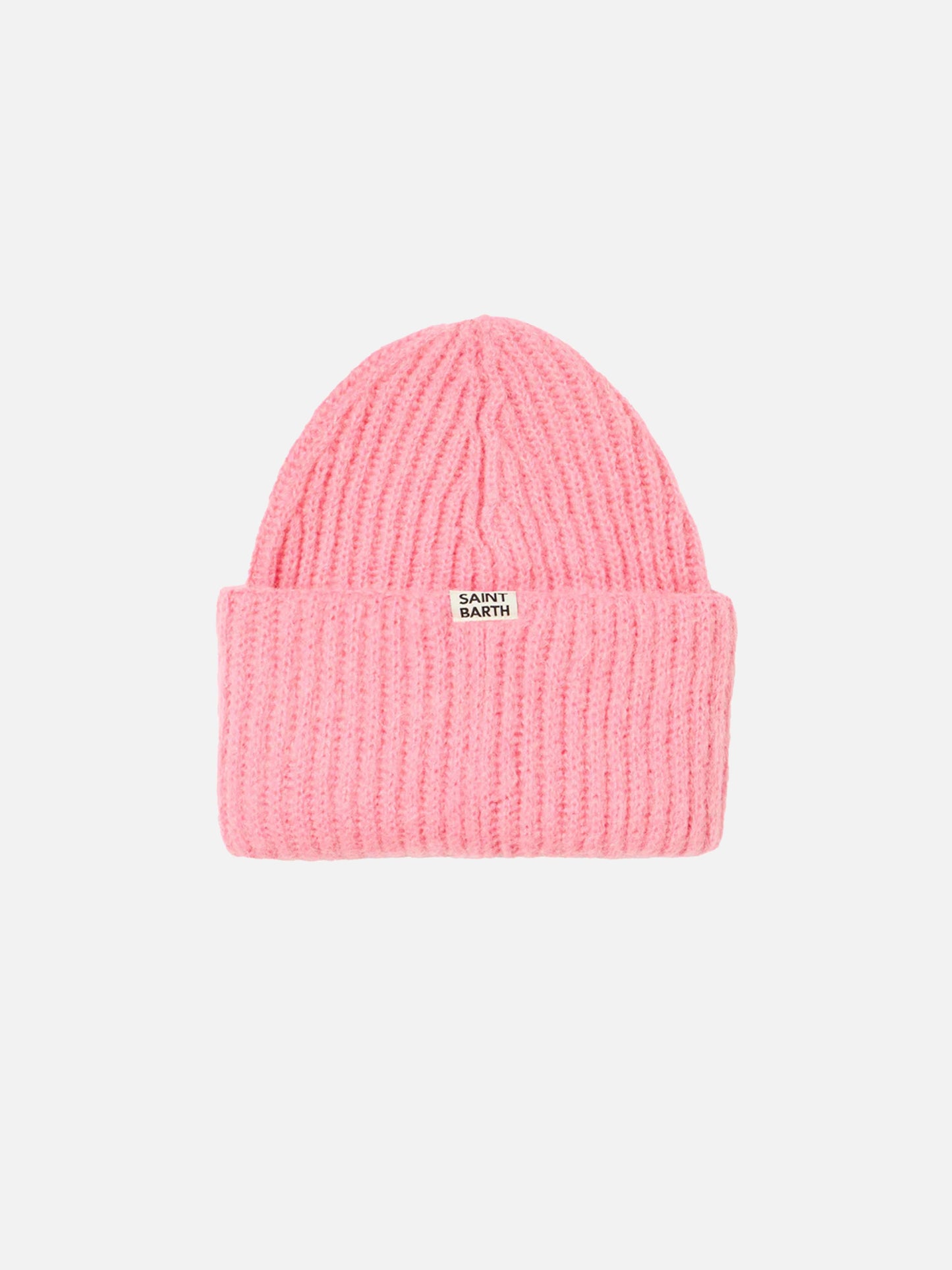 Woman brushed and ultra soft beanie with Apres Chic embroidery - MC2 Saint Barth