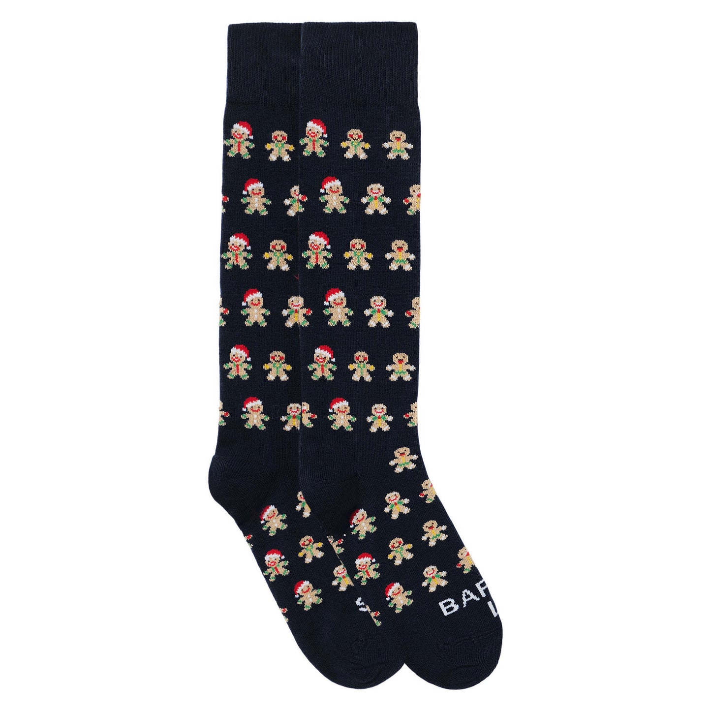 Boy long socks with ginger biscuit print - MC2 Saint Barth