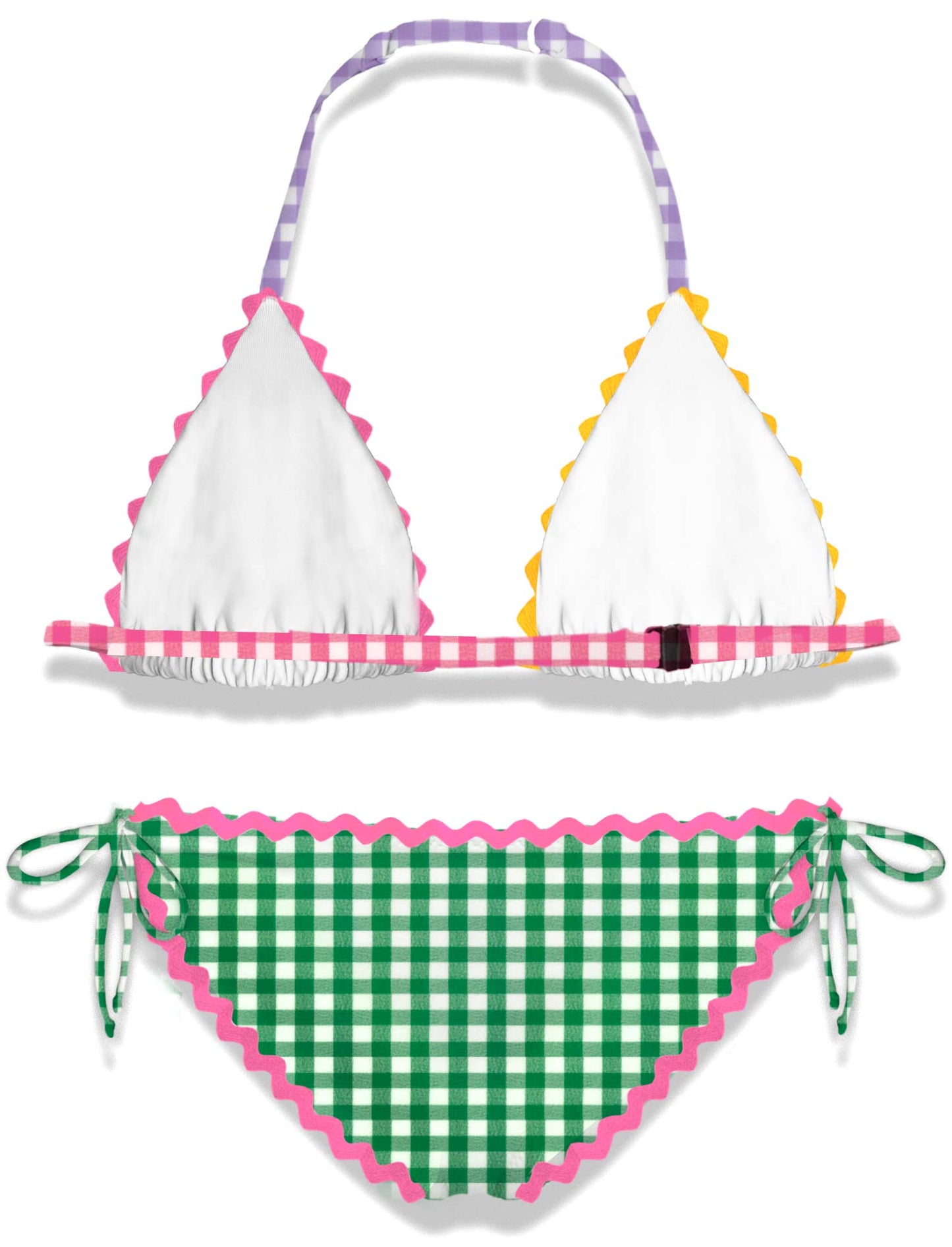 Girl bikini with wave trim - MC2 Saint Barth