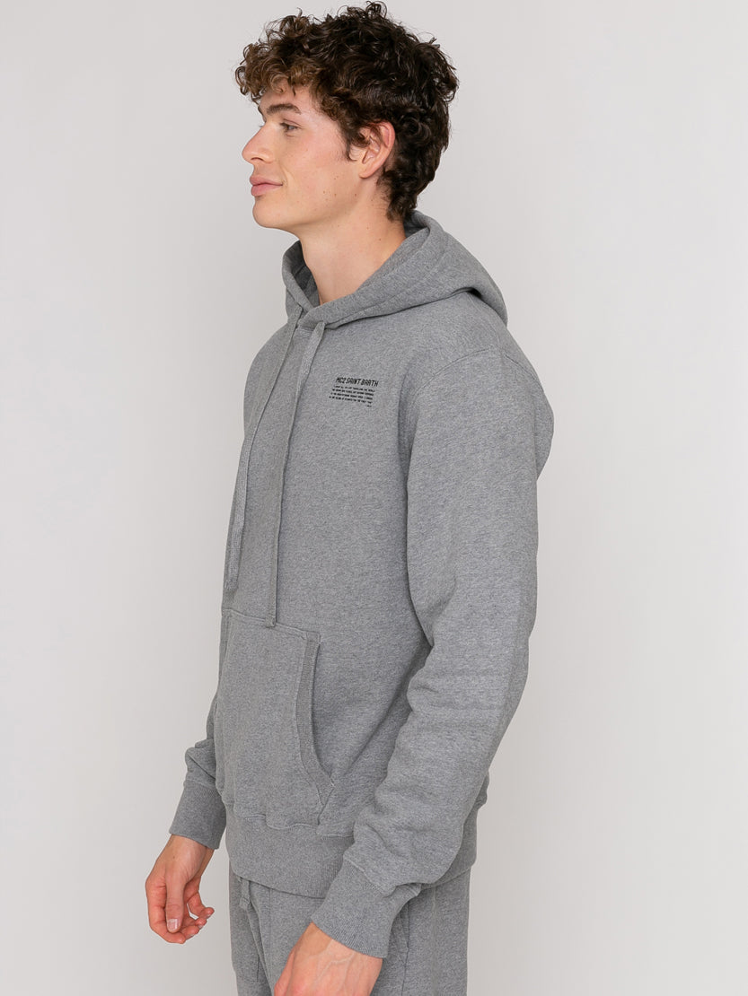 Mélange grey hoodie | Pantone® Special Edition - MC2 Saint Barth
