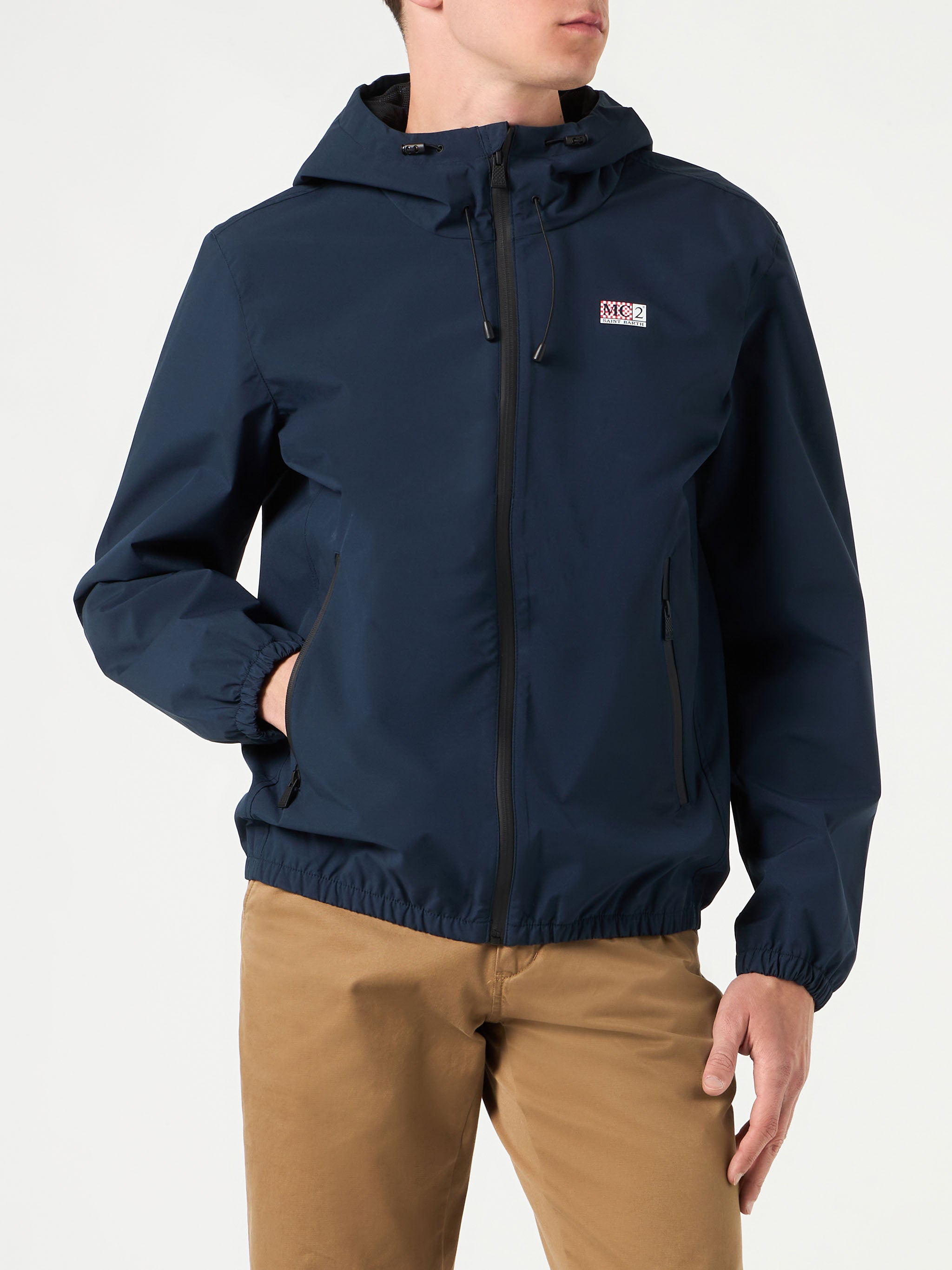 Giacca uomo packable in Ripstop CMP Cyano - FERRARI SPORT Giacca uomo packable in Ripstop CMP Cyano - FERRARI SPORT