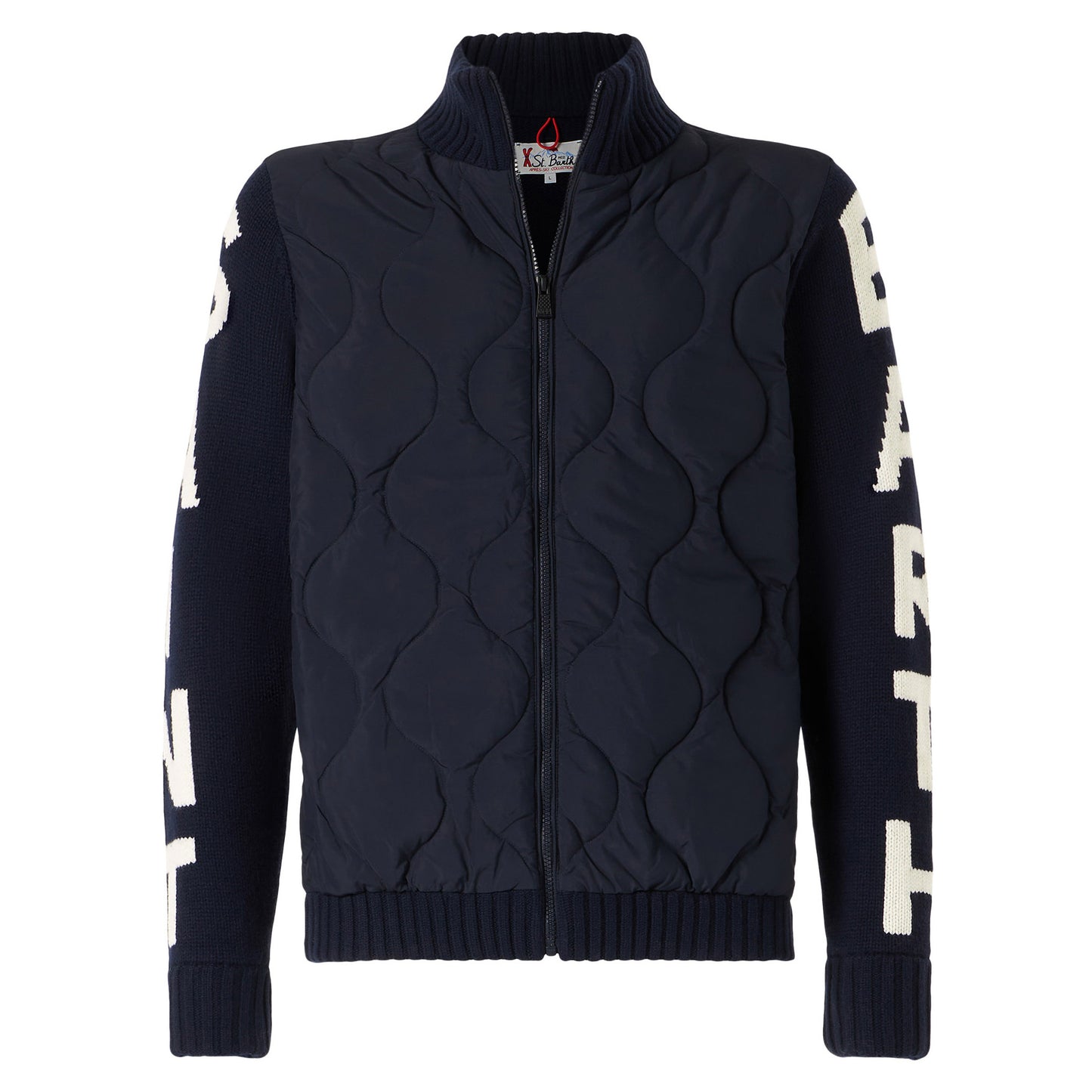 Man blue padded jacket - MC2 Saint Barth