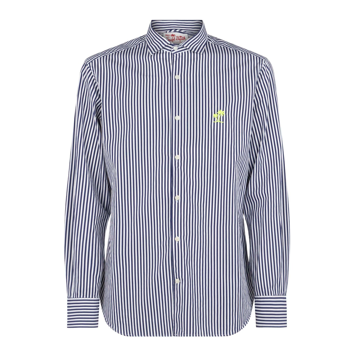 Man striped cotton Pamplona shirt - MC2 Saint Barth