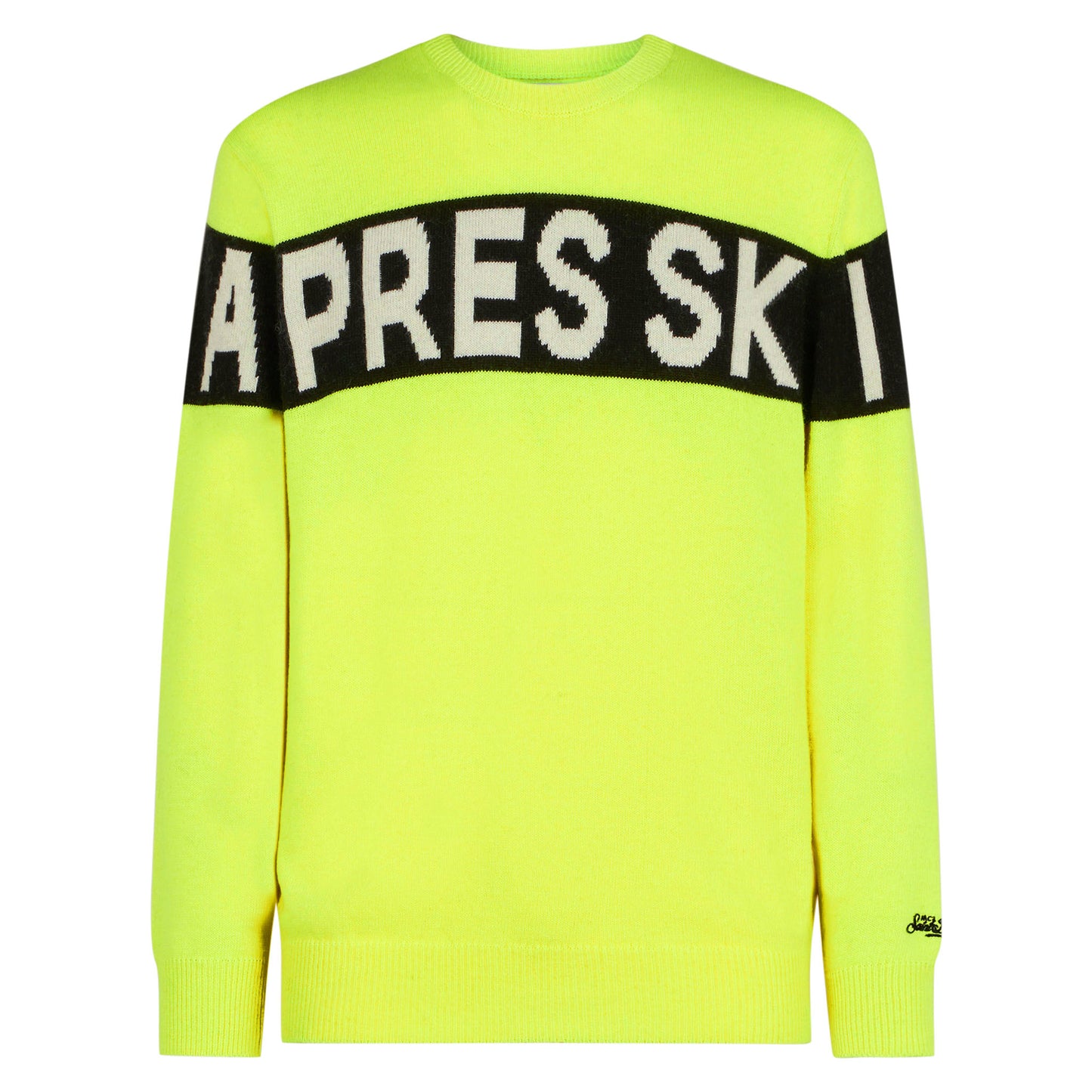 Man sweater with Apres Ski lettering - MC2 Saint Barth