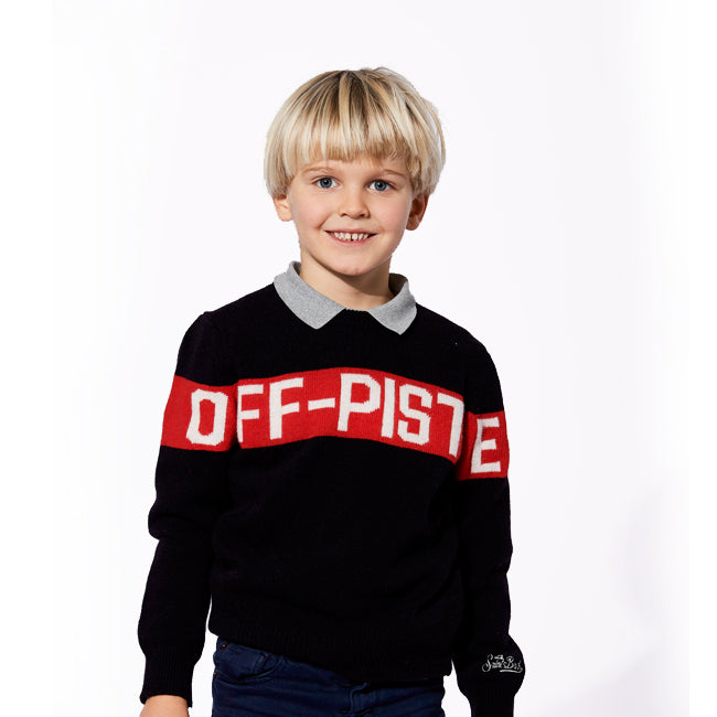 Off-Piste boy's sweater - MC2 Saint Barth