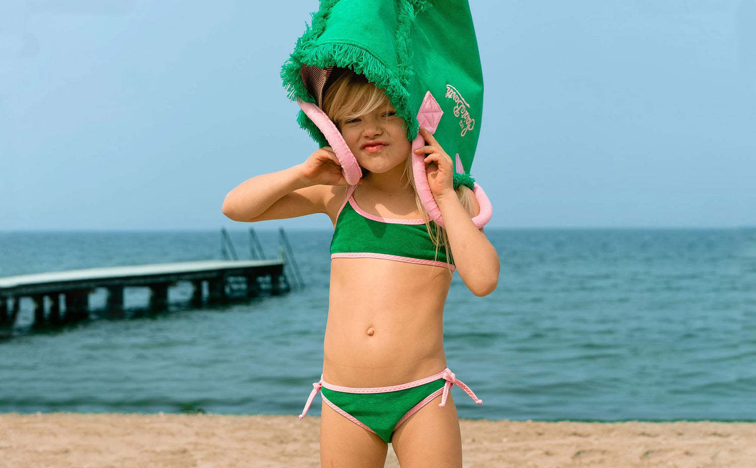 Girl solid color swimwear - MC2 Saint Barth