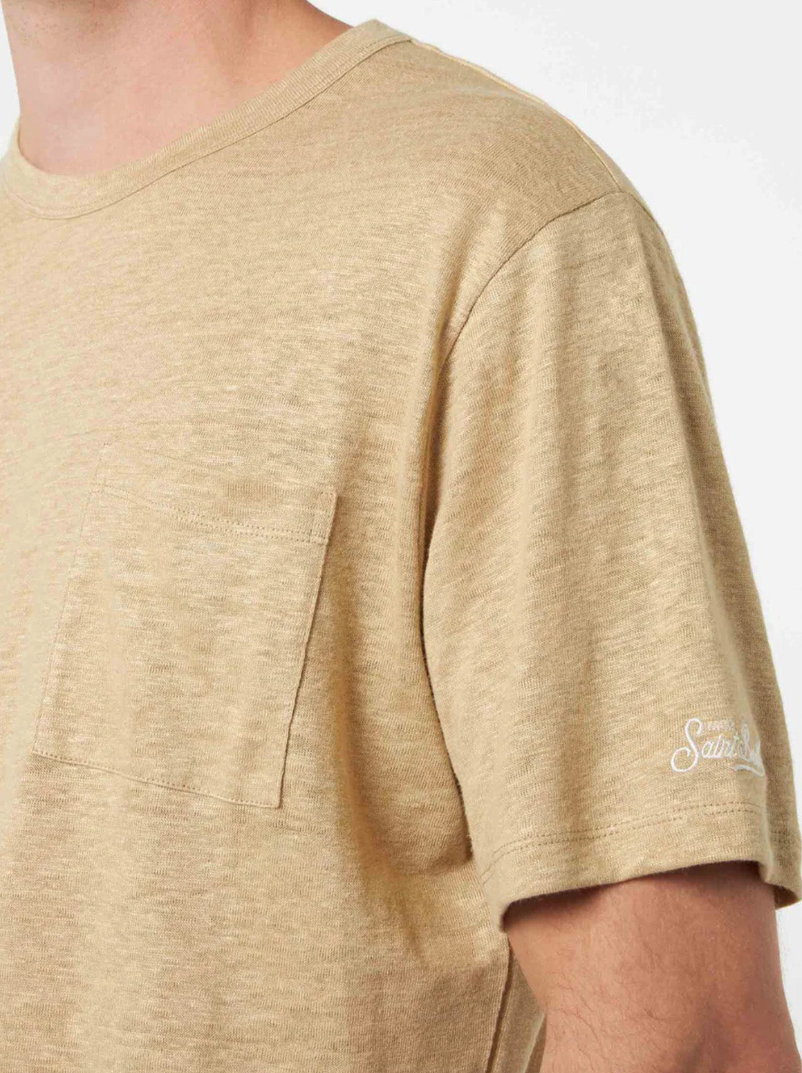 Linen T-shirts - MC2 Saint Barth