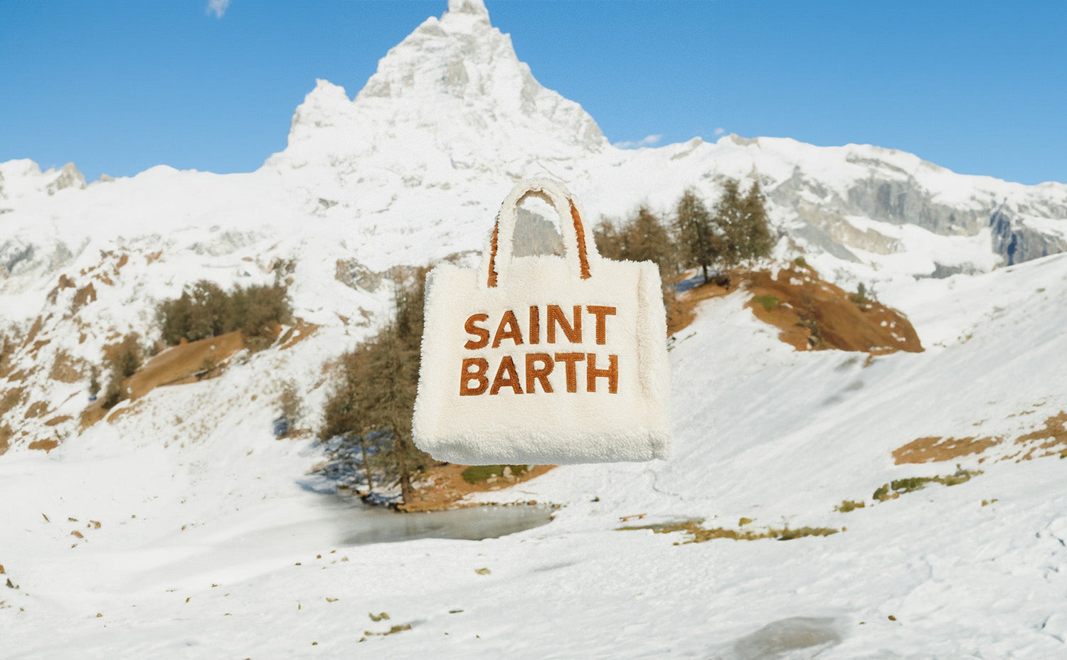 Teddy and sherpa fabric bags - MC2 Saint Barth