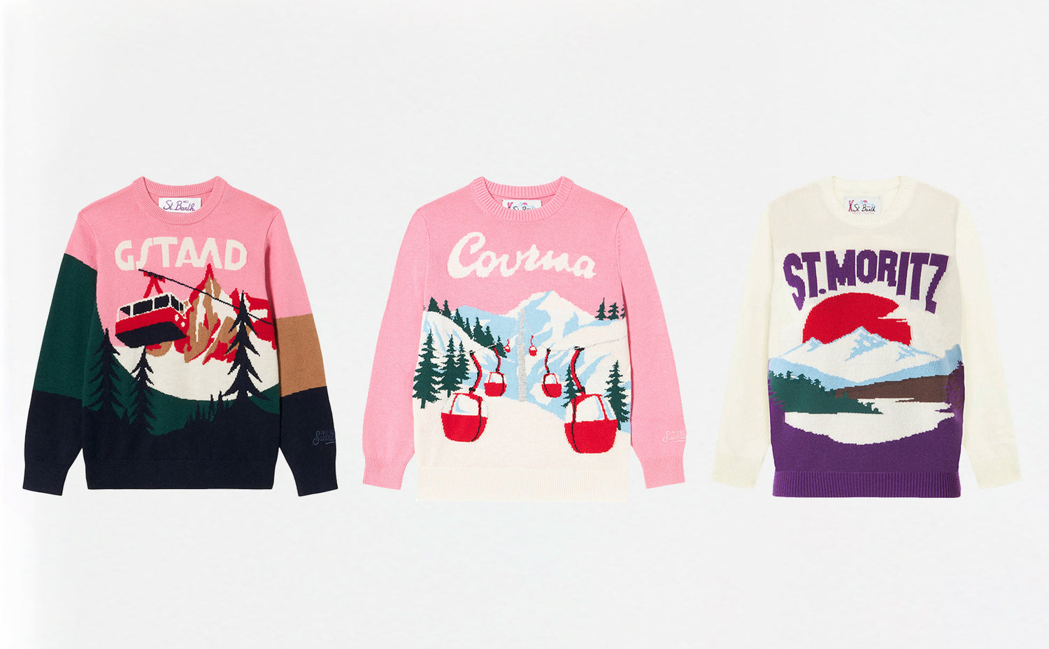 Girl postcard sweaters - MC2 Saint Barth
