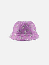 Cappello da donna modello pescatore con stampa paisley