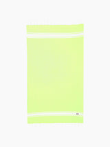 Fluo yellow Foutas cotton towel