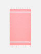 Pink fluo cotton towel