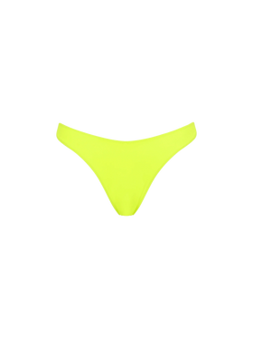 Woman fluo yellow cheeky swim briefs - MC2 Saint Barth