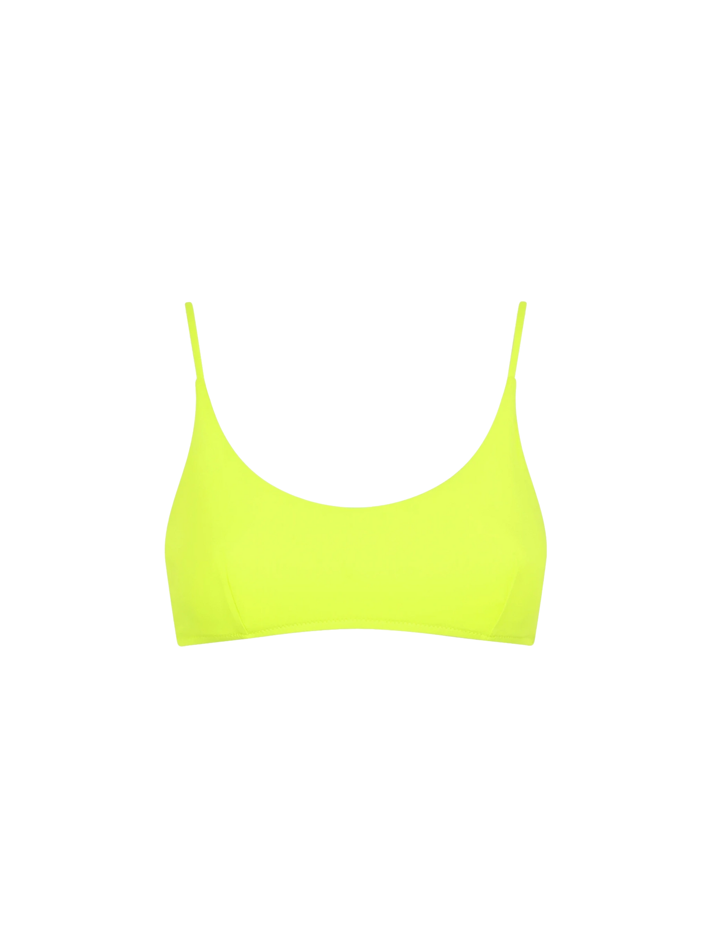 Woman fluo yellow bralette swimsuit - MC2 Saint Barth