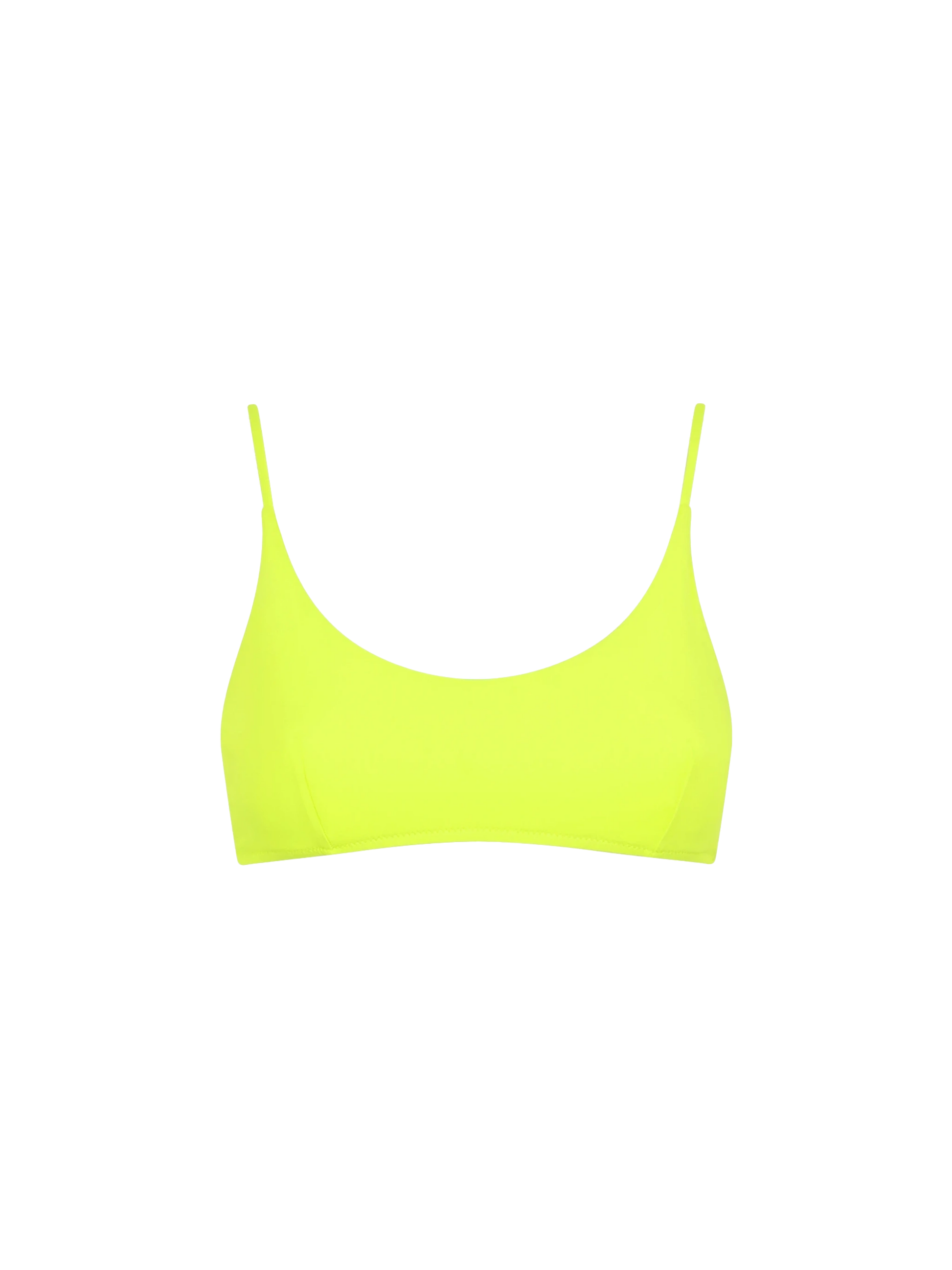 Woman fluo yellow bralette swimsuit - MC2 Saint Barth