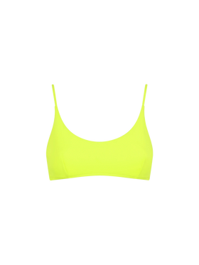 Woman fluo yellow bralette swimsuit - MC2 Saint Barth
