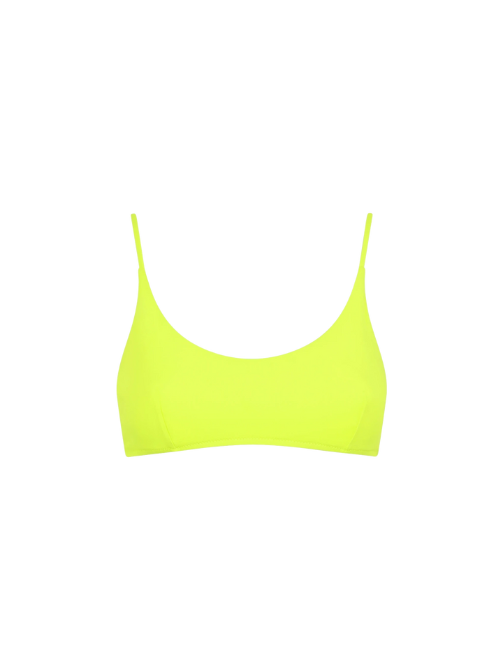 Woman fluo yellow bralette swimsuit - MC2 Saint Barth