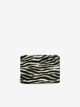 Parisienne blanket crossbody pouch bag with animalier print