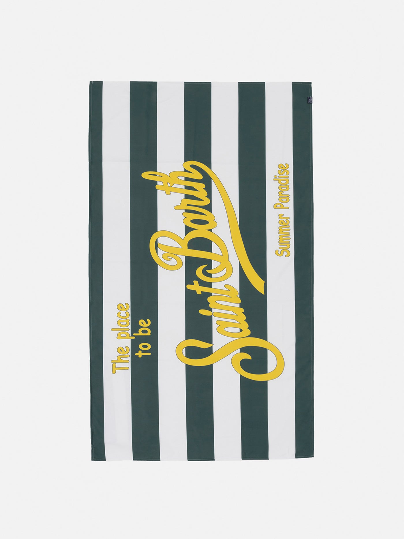 Microfiber beach towel Aidan with striped print - MC2 Saint Barth