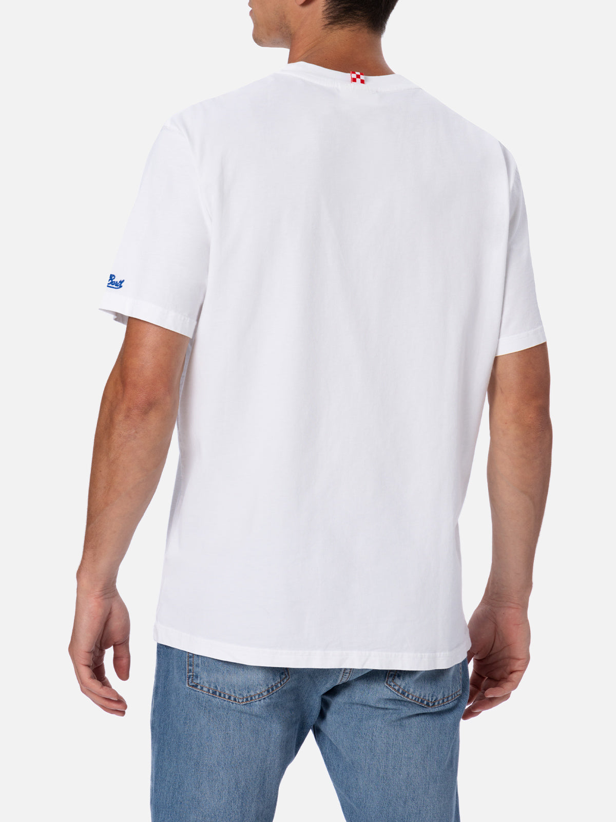 Herren-Baumwoll-T-Shirt Austin mit Estathé-Stickerei | ESTATHE' SONDERAUSGABE