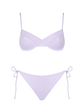 Woman lilac bralette bikini - MC2 Saint Barth