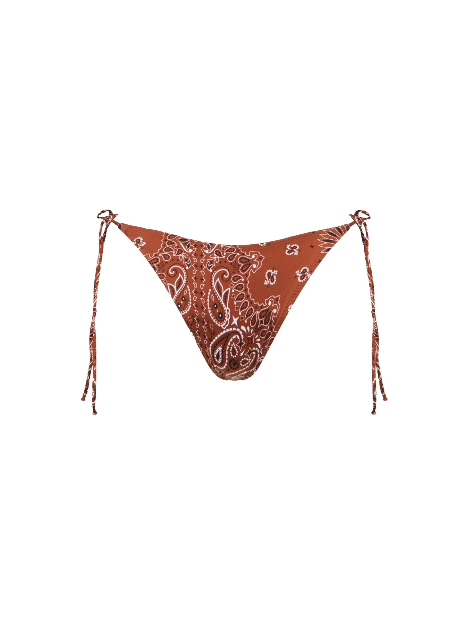Woman swim briefs with bandanna print - MC2 Saint Barth