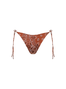 Woman swim briefs with bandanna print - MC2 Saint Barth