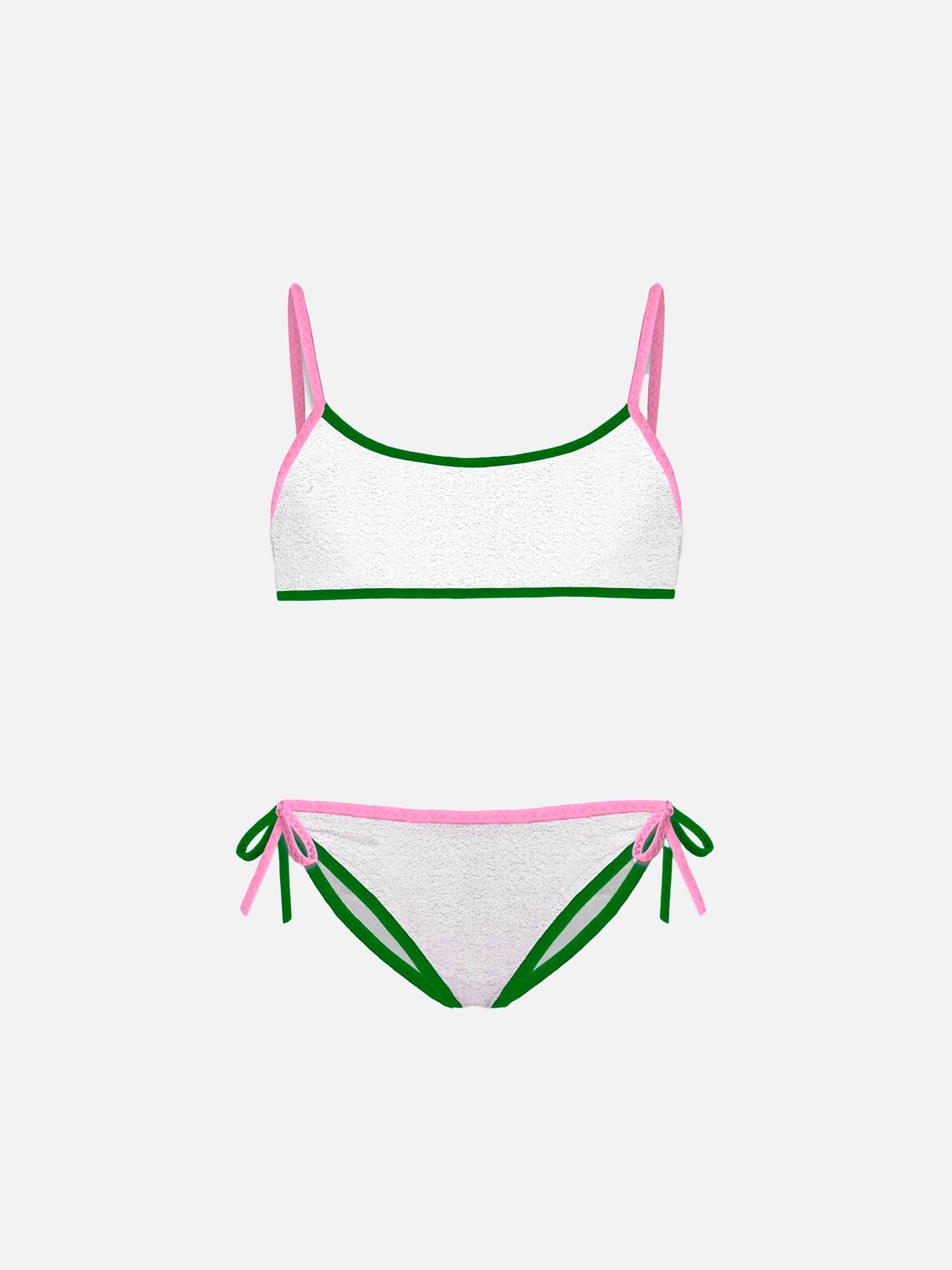 Girl terry bralette bikini - MC2 Saint Barth