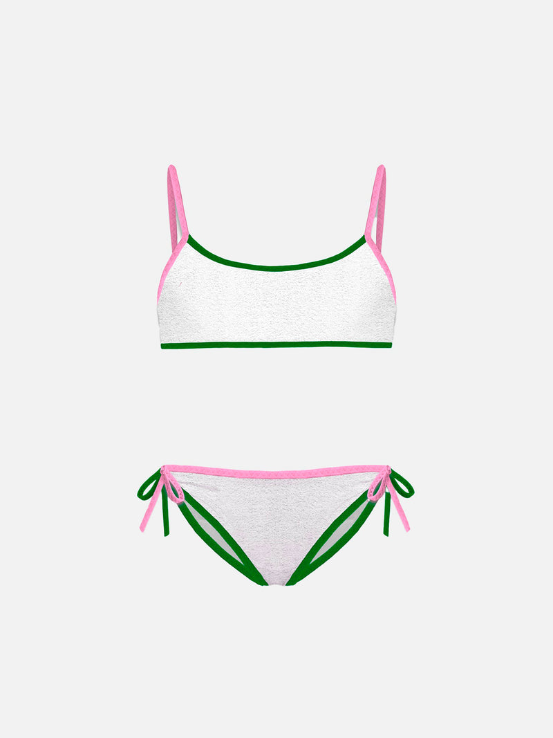 Girl terry bralette bikini